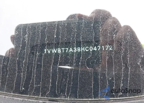 2017 Volkswagen Passat 1.8T Se z USA, uszkodzony, nr VIN 1VWBT7A38HC047172